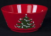 Waechtersbach Christmas Tree Vegetable Bowl W. Germany